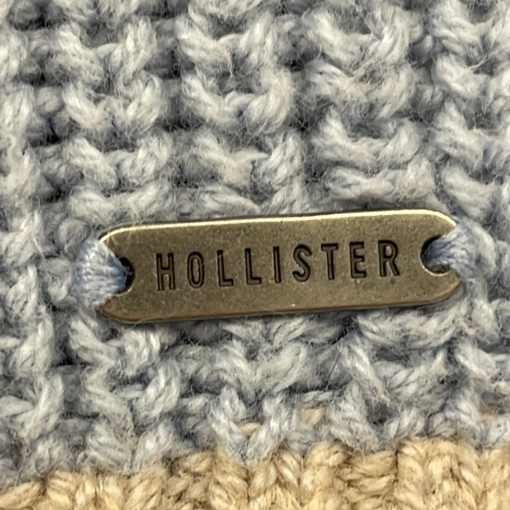 Hollister red, white, blue, and cream sweater. Size XS - Picture 3 of 4